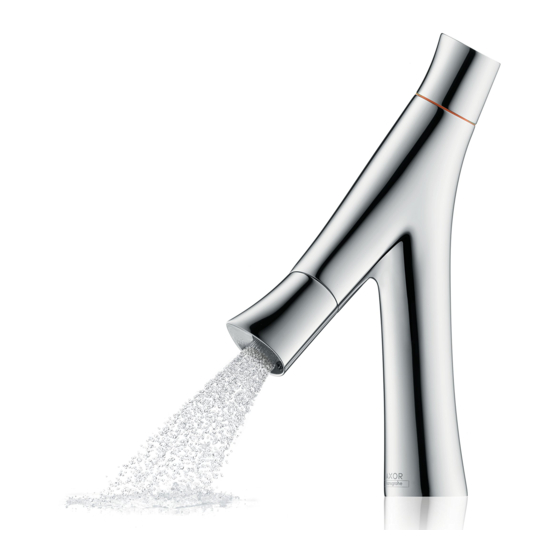 Hans Grohe AXOR Starck Organic 12010000 Instructions For Use/Assembly Instructions