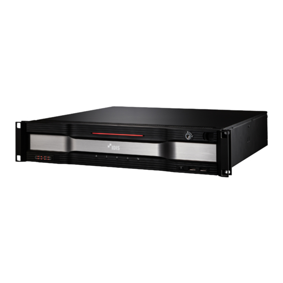 Idis DR-8532 Installation Manual