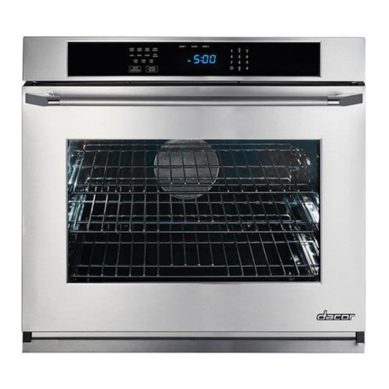 Dacor Renaissance RNWO130 Installation Instructions Manual