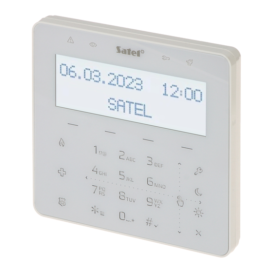 Satel INT-KSG2R Quick Installation Manual