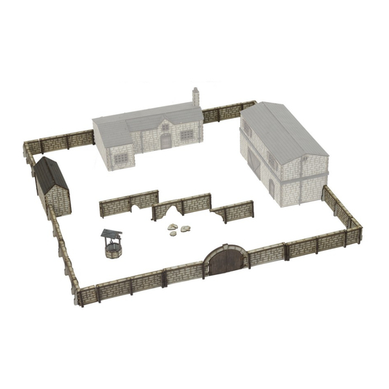 WARCRADLE STUDIOS Normandy Farm Walls Assembly Manual