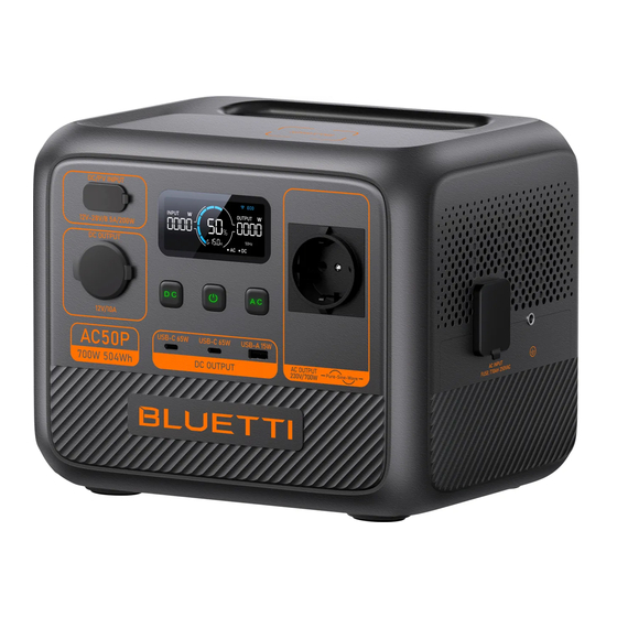 Bluetti AC50P User Manual