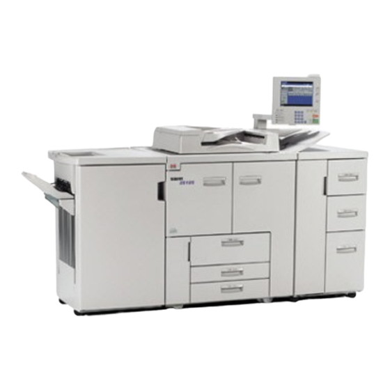 Savin 25105 Copy Reference Manual