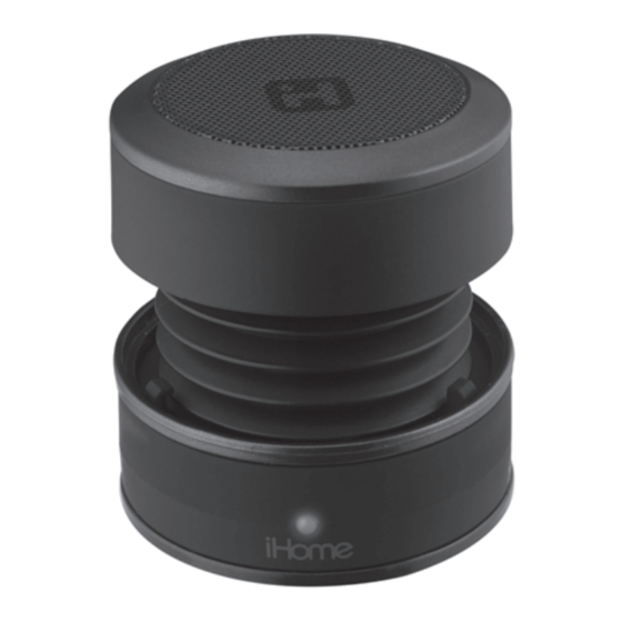 IHOME IBT60 USER MANUAL Pdf Download ManualsLib