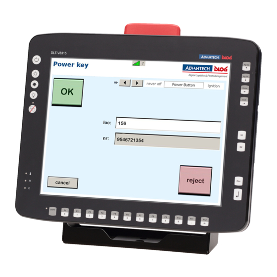Advantech DLT-V83 SERIES Manual