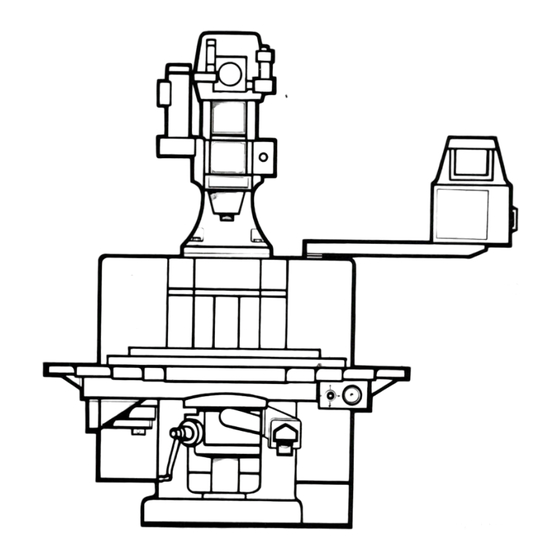 Bridgeport Series 2 Maintenance Manual