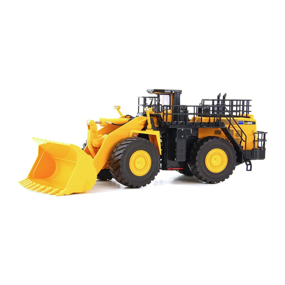 Komatsu Avance Loader WA900-3 Manuals