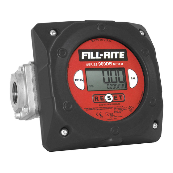 Tuthill Fill-Rite 900DP Series Owners Installation, Operation, And Safety Manual