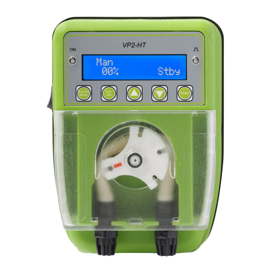 VERDER VP2-HT CL Installation And Maintenance Instructions Manual