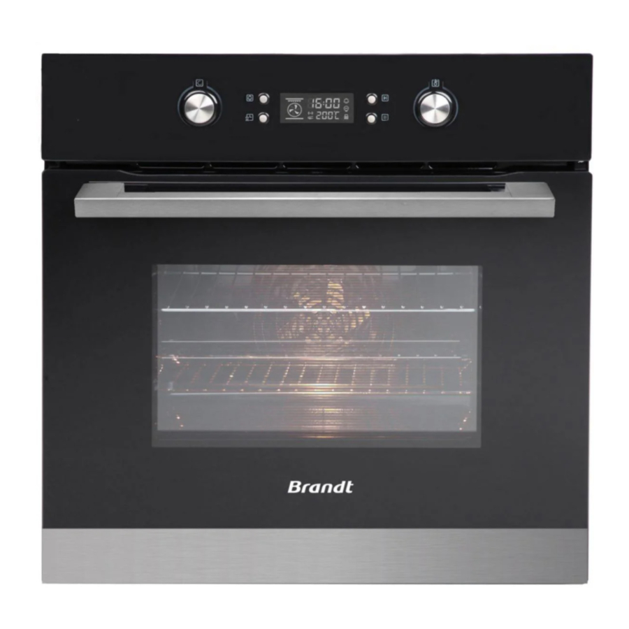 Brandt BOC8000X User Manual