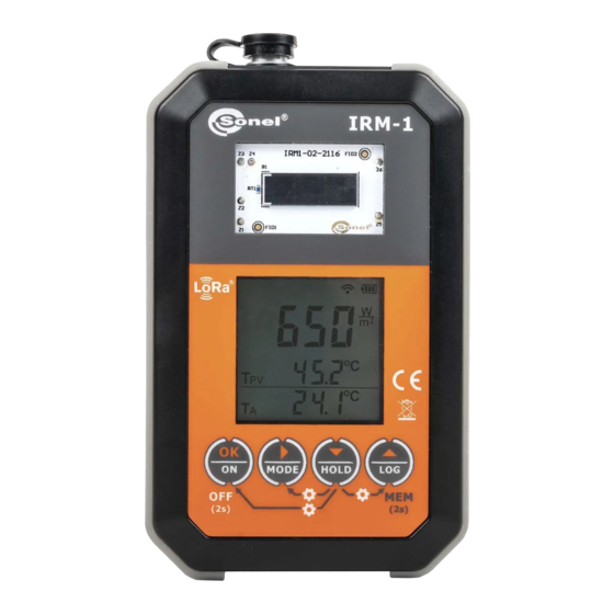 Sonel IRM-1 User Manual
