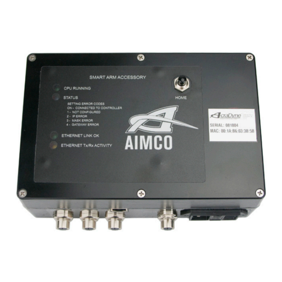 Aimco AcraDyne Setup Instruction