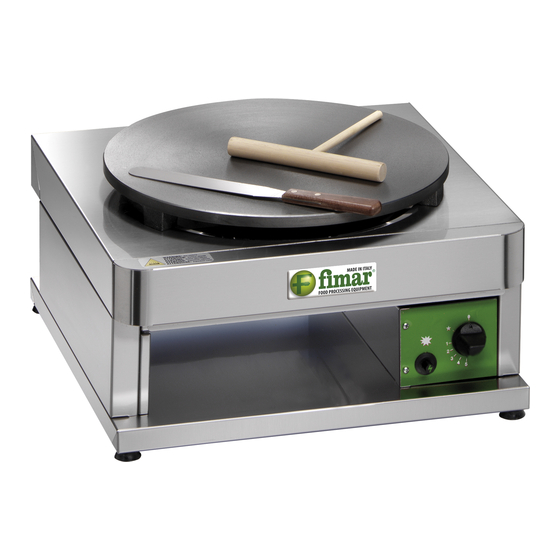 Fimar CR400G1 Use And Maintenance