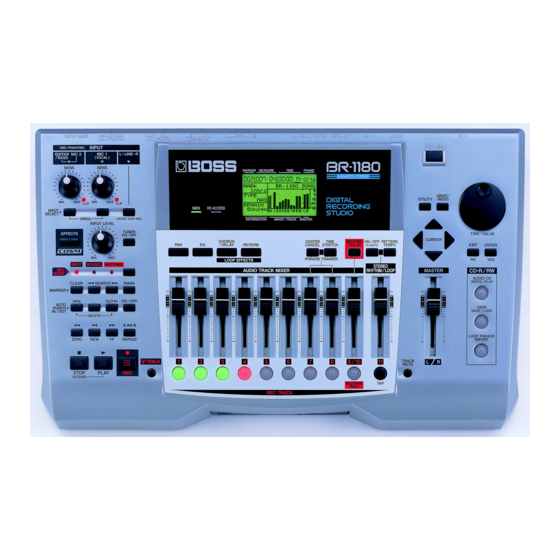 Boss BR-1180 Effect Patch List