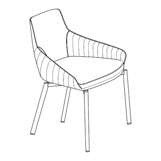 armen LIVING T20147B-A Product Assembly Instructions