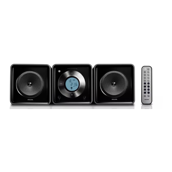 Philips MCM108B/93 Specification Sheet