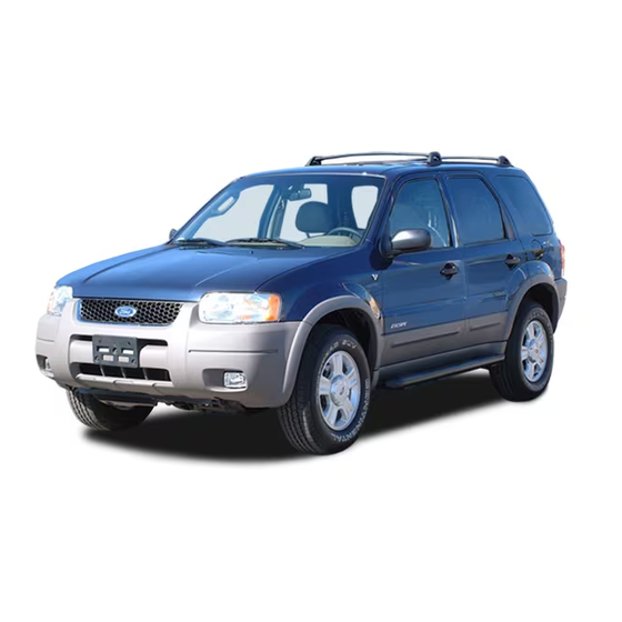 Ford Escape Owner's Manual