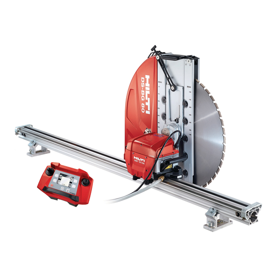 Hilti DST 10-E Operating Instructions Manual