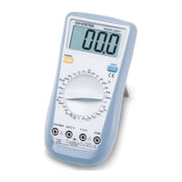 Gw Instek GDM-357 Operating Manual