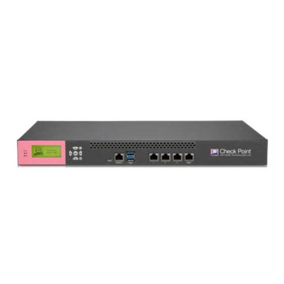 Check Point Smart-1 Series Manual