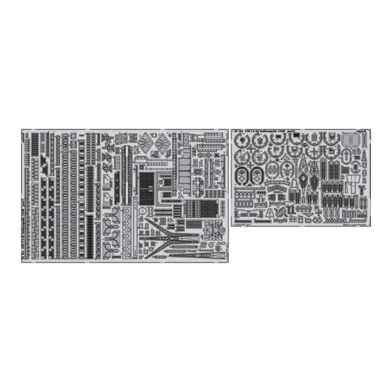 Eduard USS CA-35 Indianapolis 1/350 Quick Start Manual