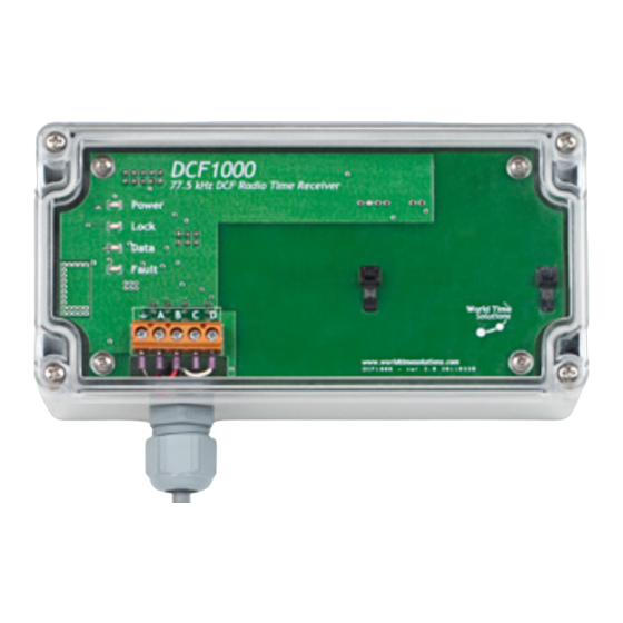 World Time Solutions DCF1000 User Manual