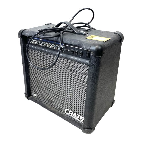 Crate GFX-30 Owner's Manual