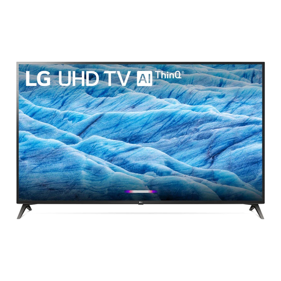 LG 70UM7350PUA Smart LED TV Manuals