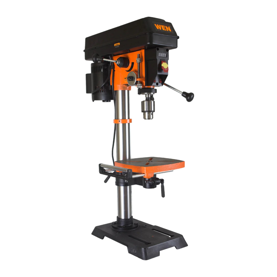 WEN 4214, 4214T - 12" Variable Speed Drill Press Manual