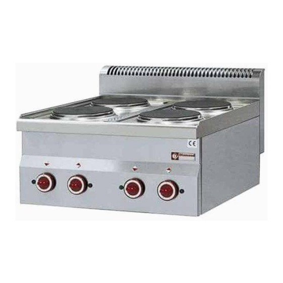 Diamond E60/4P6T Installation, Use And Maintenance Manual