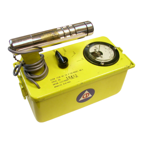 Anton CD V-700 5 Instruction And Maintenance Manual