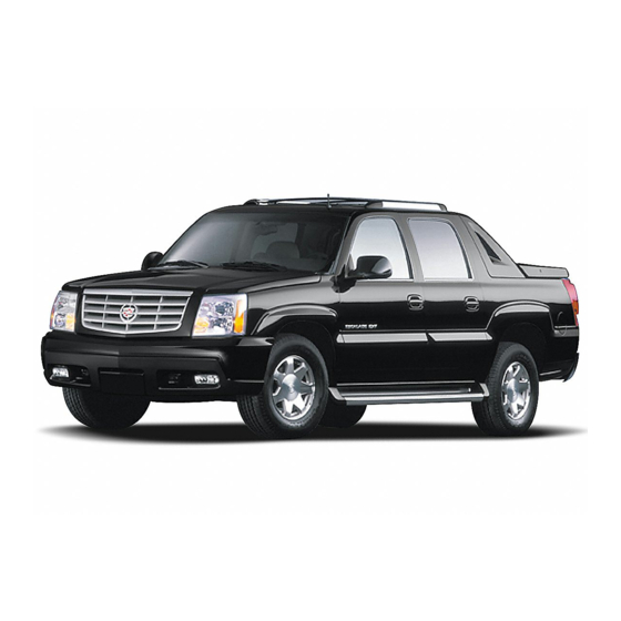 Cadillac ESCALADE EXT 2005 Owner's Manual