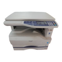 SHARP AR-5320E Online Manual
