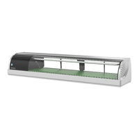 Hoshizaki COUNTER SHOWCASE HNC-120BA-L/R-S Instruction Manual