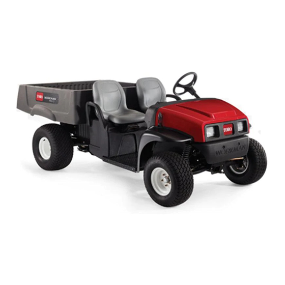 Toro Workman MDX-D Service Manual