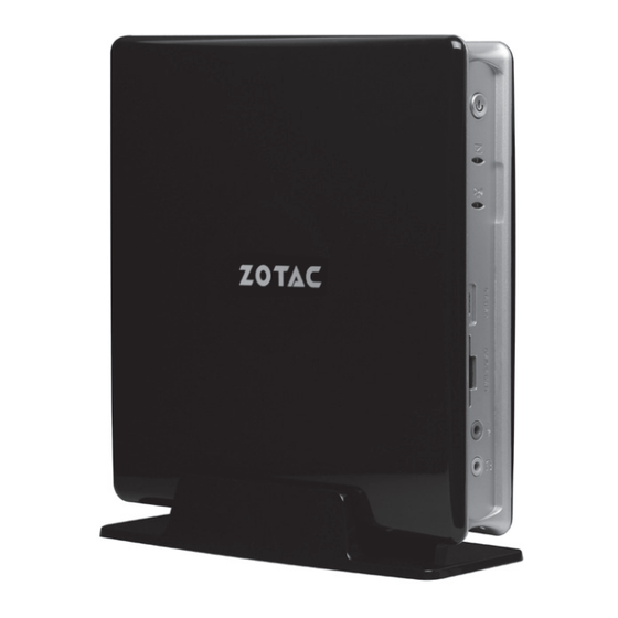 Zotac ZBOX User Manual