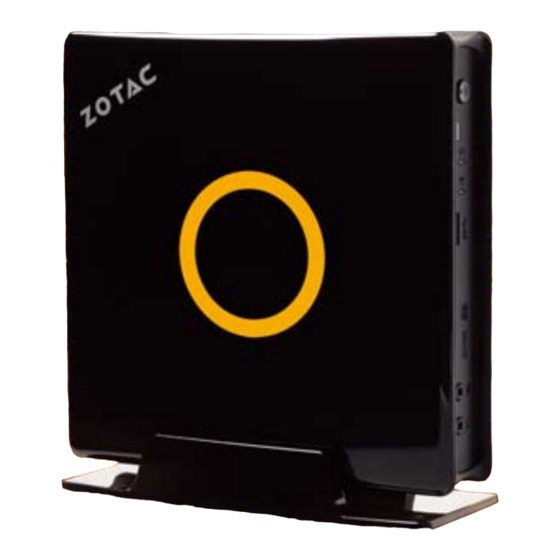 Zotac ZBOX Quick Start Manual