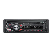 Panasonic CQ-RX200N Operating Instructions