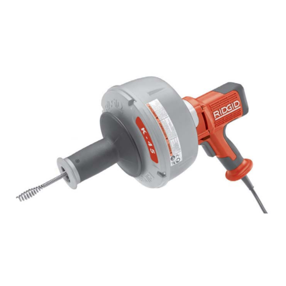 RIDGID K-45 Manual