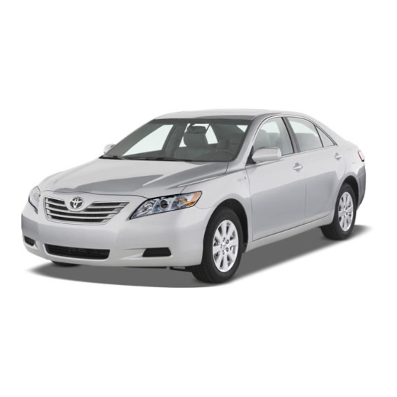 Toyota Camry Hybrid 2007 Pocket Reference Manual