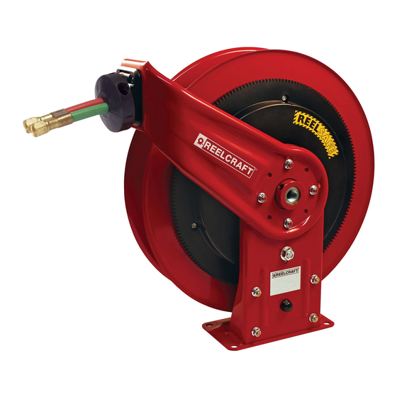 ReelCraft REELSAFE RS7000 Series Operating Instructions