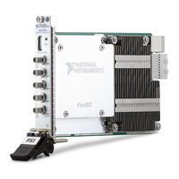 National Instruments PCIe-5785 Getting Started Manual