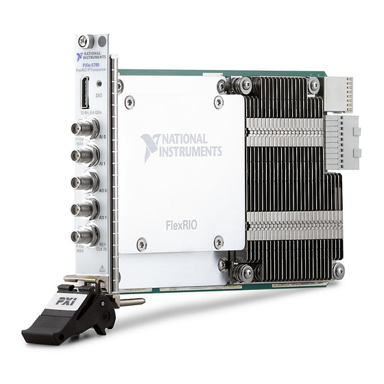 National Instruments PCIe-5785 Manuals