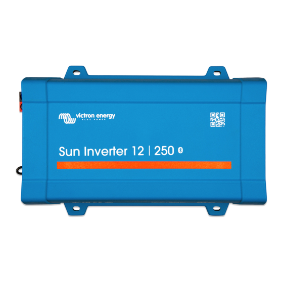 Victron energy SUN Manual