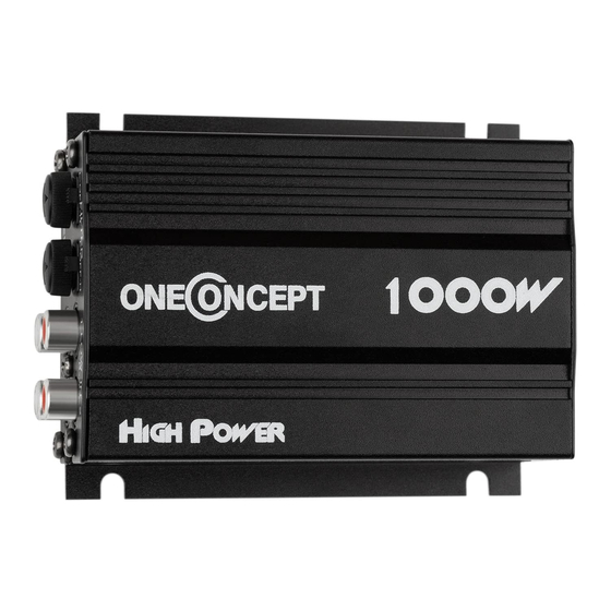 oneConcept XA-A4 Manual