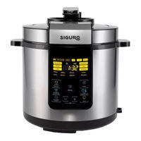 SIGURO SGR-MP-X600S Operating Instructions Manual