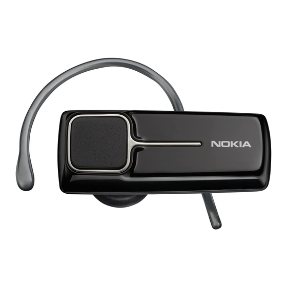 Nokia BH 211 - Headset - Over-the-ear Manuals