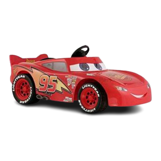 Fisher-Price POWER WHEELS Cars Lightning McQueen N9733 Manuals
