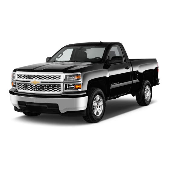 Chevrolet Silverado Getting To Know Manual