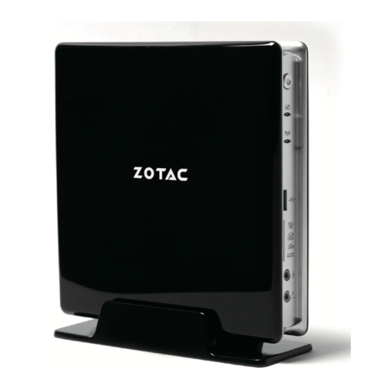 Zotac ZBOX User Manual